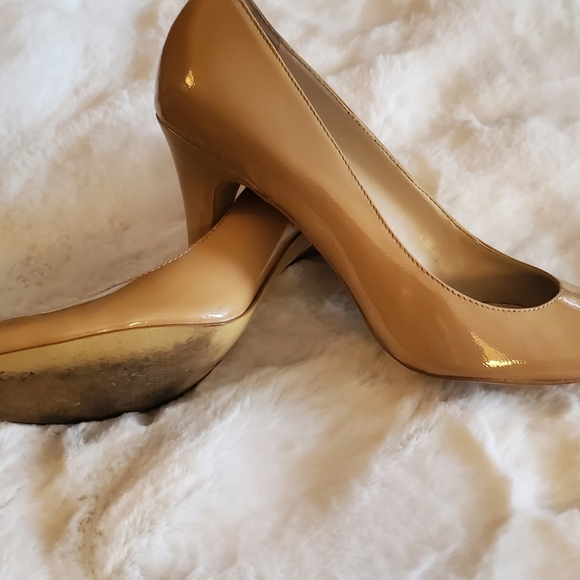Franco Sarto Nude Patent heels - Picture 2 of 3